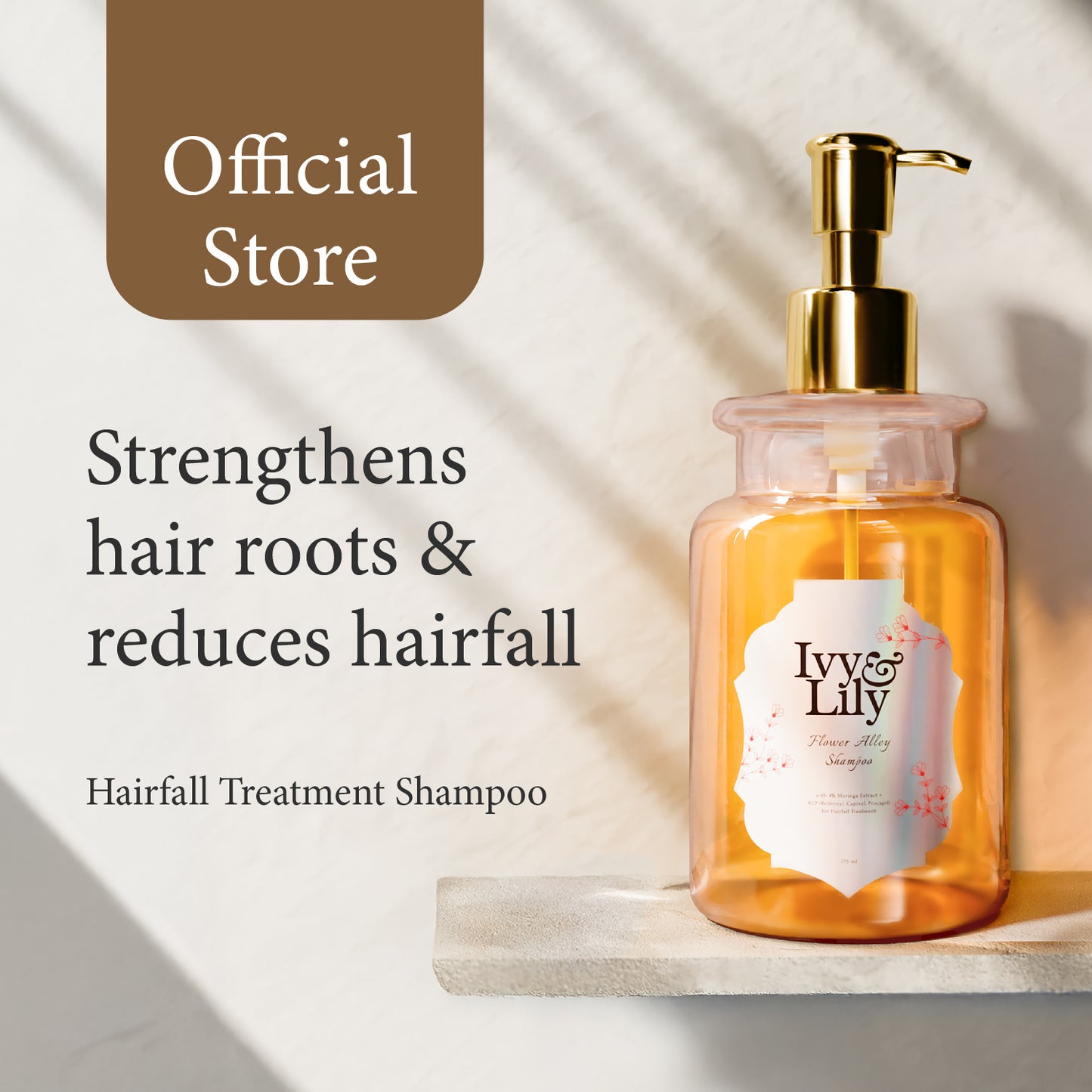 Flower Alley Hairfall Shampoo Hair Loss Treatment | Hair Growth | Prevent Hair Fall