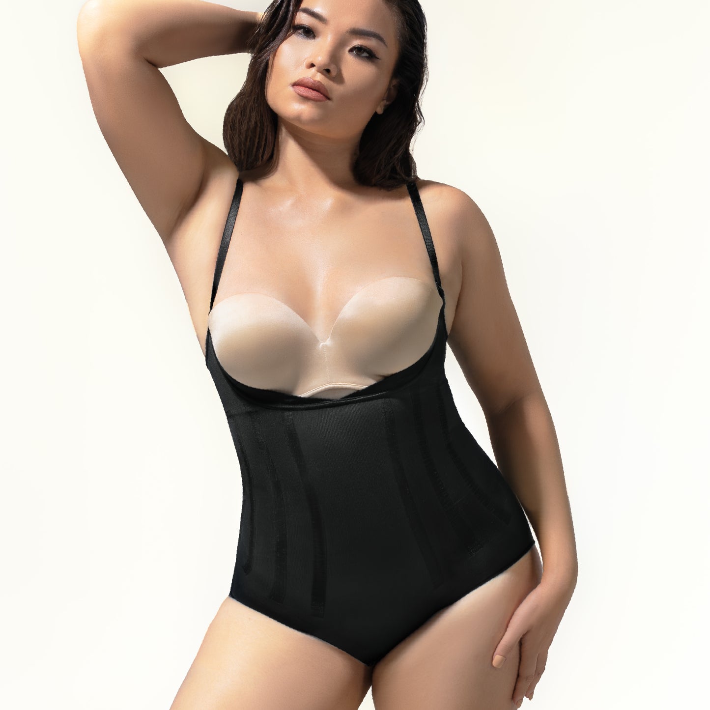 Breathable Bodyshaper M - Slimming, Anti-Itch, Black