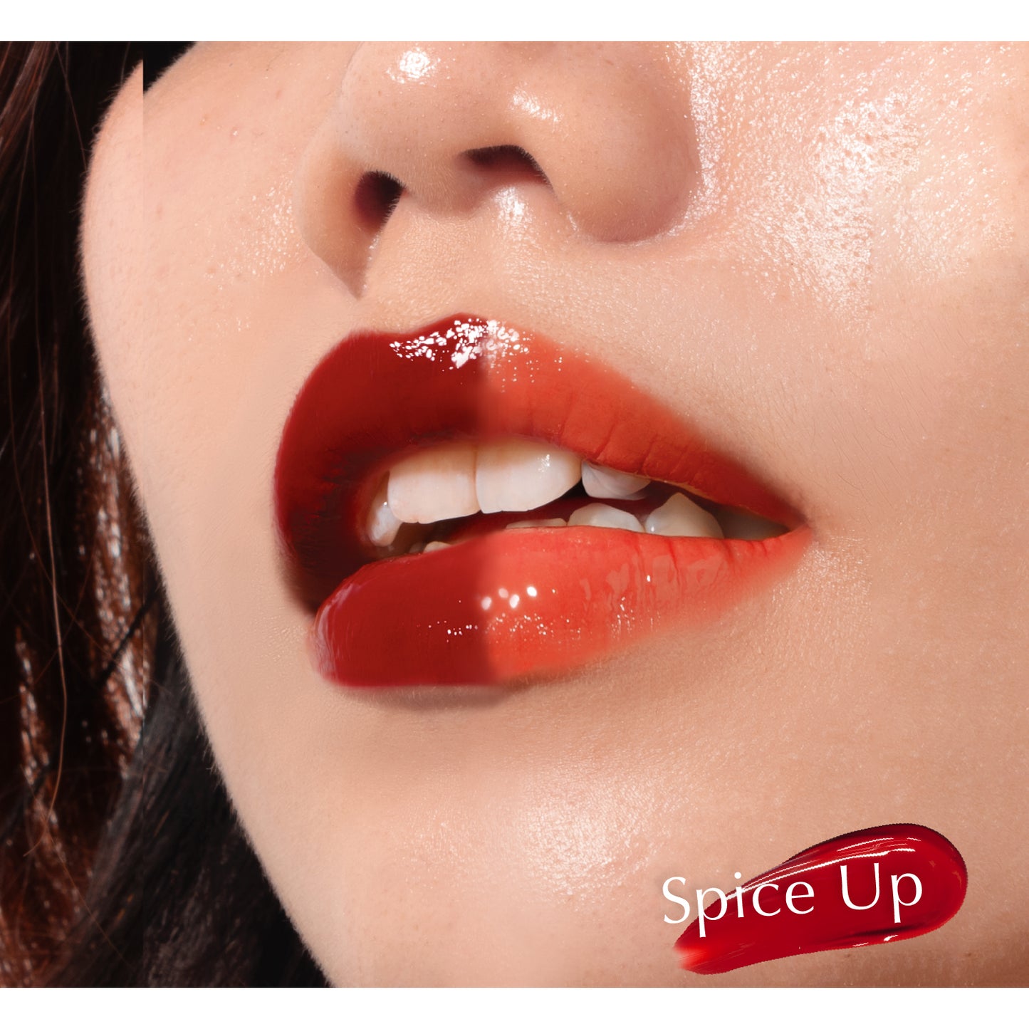 Spice Up Hydrating Serum Tint 4.5ml Stain Like Tattoo Lip Tint Dark Lips Transforms Dry and Chapped Lips into Healthy, Juicy and Sexy Lips, Hydrates Dry Lips for Up to 8 Hours Nonstop